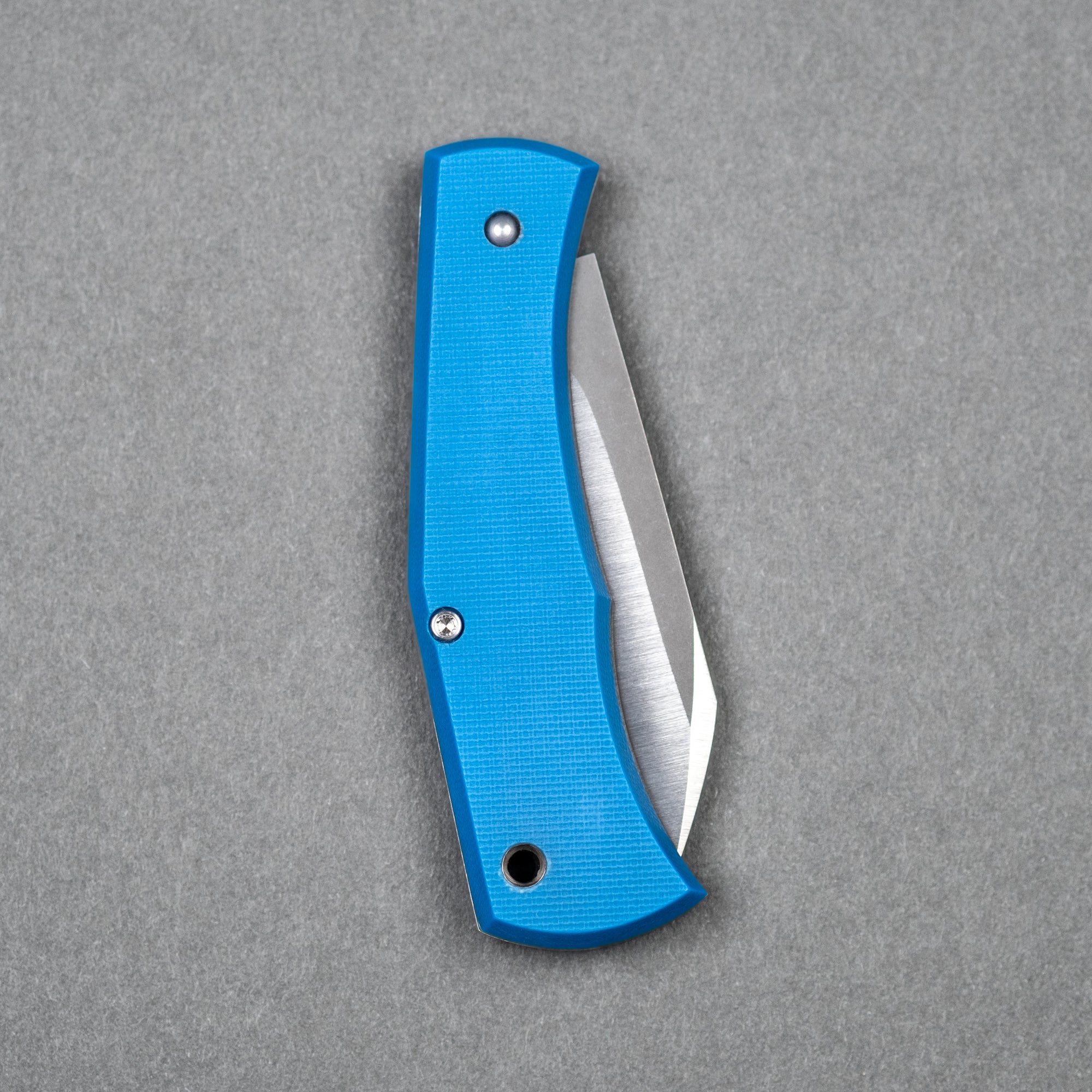 Taylor Made Cochise Slipjoint - Textured Blue G10 (Custom)