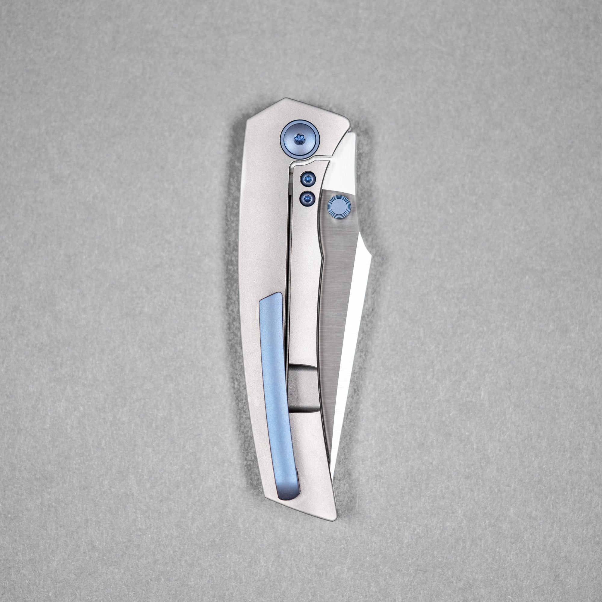 Drop Date (08/12): URBAN Isurus - Satin Vanax & Bead Blast Ti w/ Blurple Ti Hardware