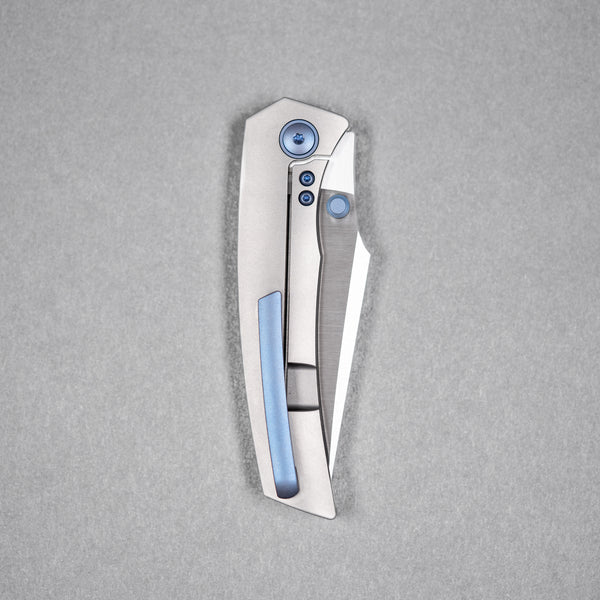 Drop Date (08/12): URBAN Isurus - Satin Vanax & Bead Blast Ti w/ Blurple Ti Hardware