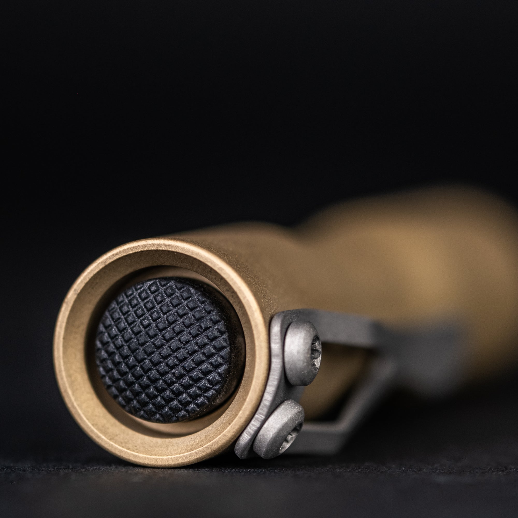 CWF Mini Arc Flashlight - Stonewashed Brass (Custom)