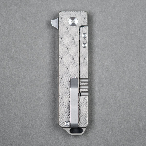 Exceed Designs x Urban EDC TiRant Razor V3 - Seigaiha (Limited)