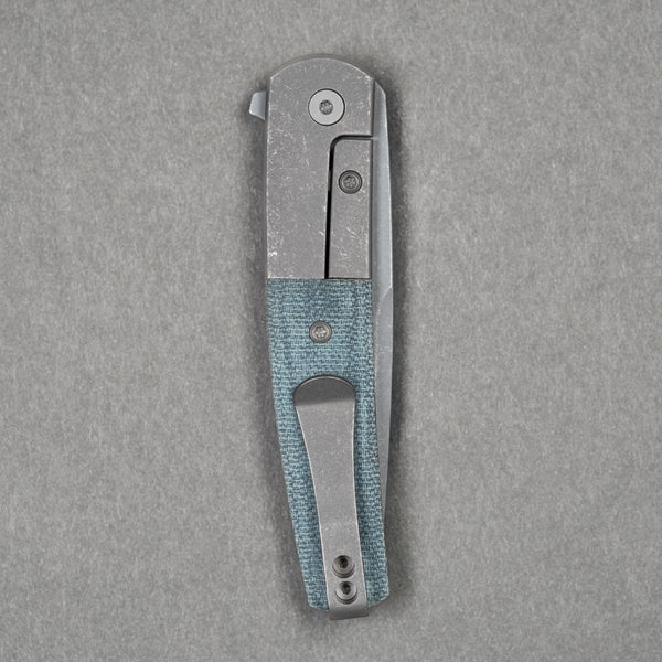 Pre-Order: Urban EDC Finback - Blue Denim Micarta w/ Darkwashed Magnacut