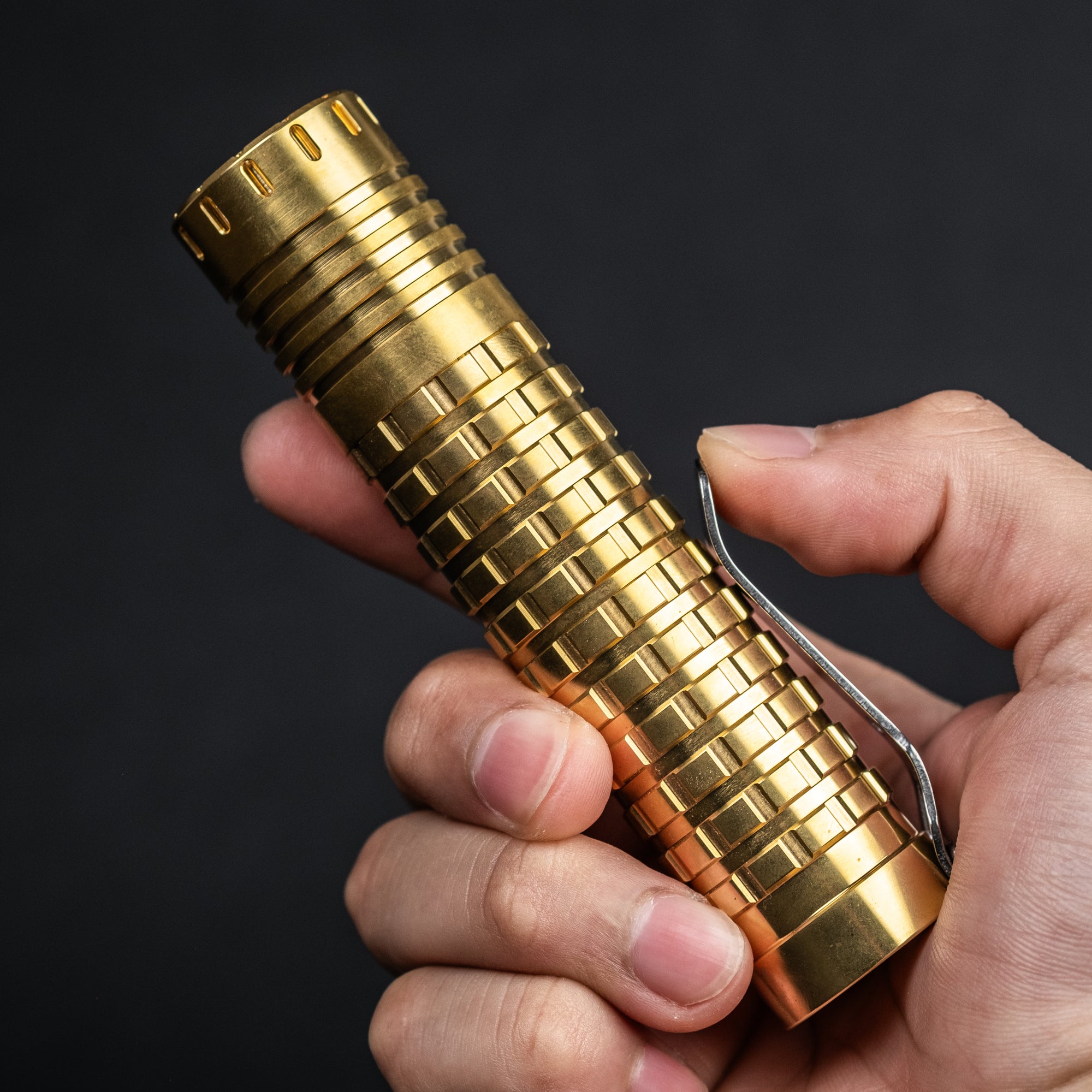 Reylight Dawn Flashlight - Brass