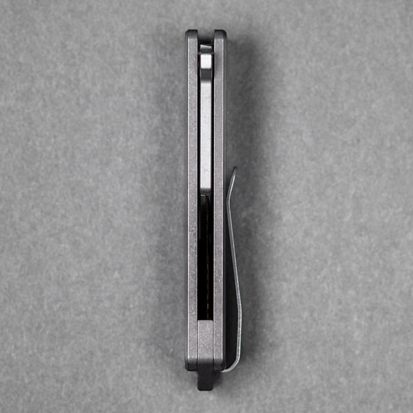 Exceed Designs x Urban EDC TiRant Razor V3 - Chaos Seigaiha