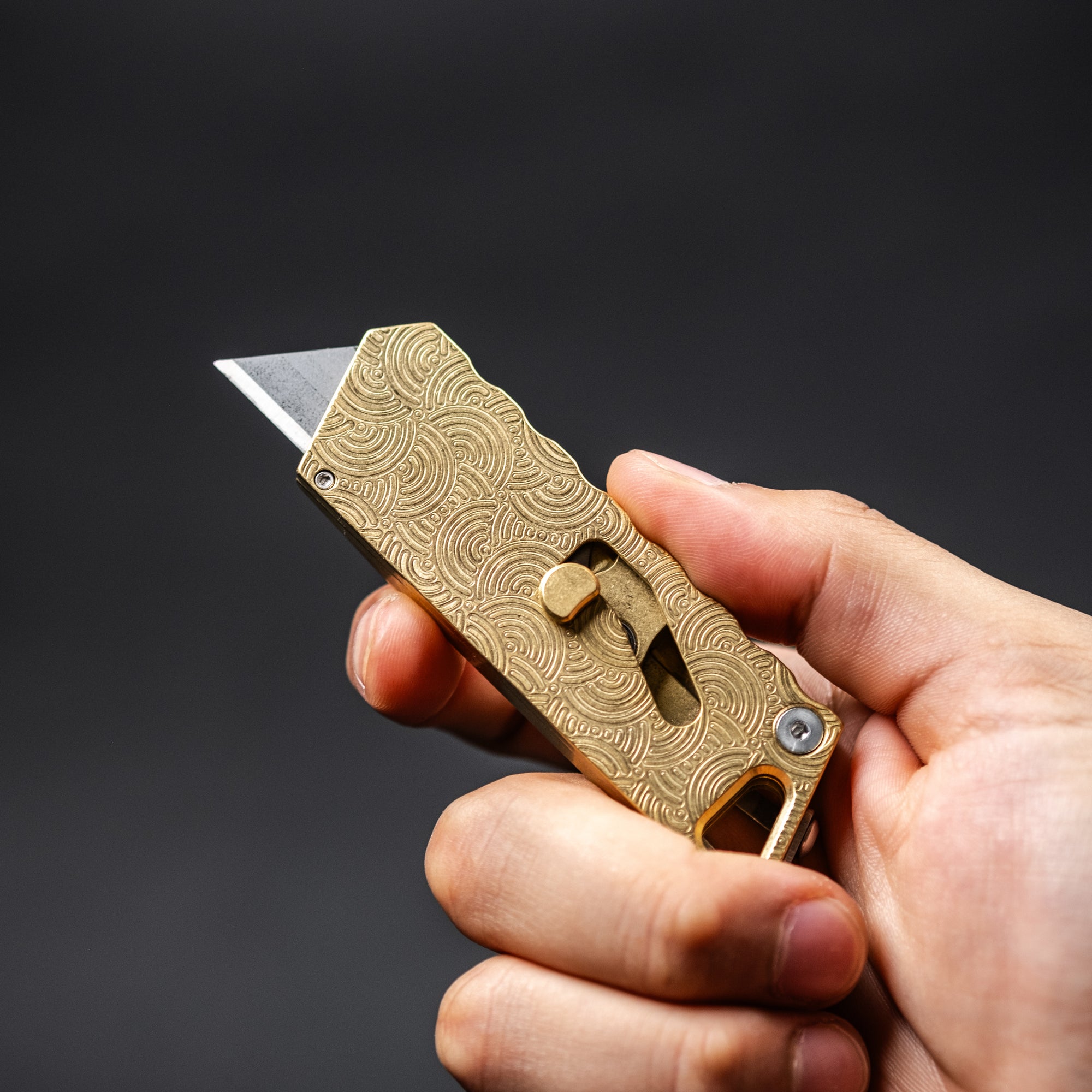 FocusWorks Bob the Boxcutter - Chaos Seigaiha Brass