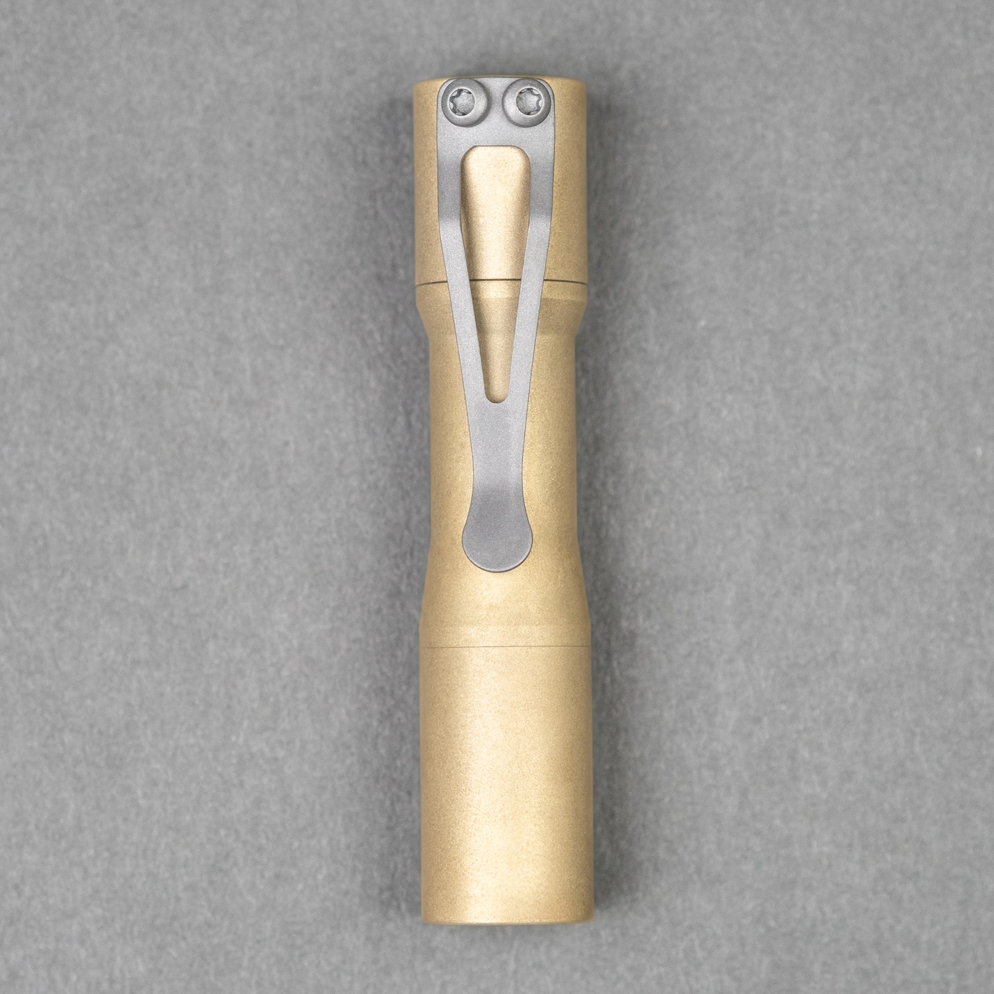 CWF Mini Arc Flashlight - Stonewashed Brass (Custom)