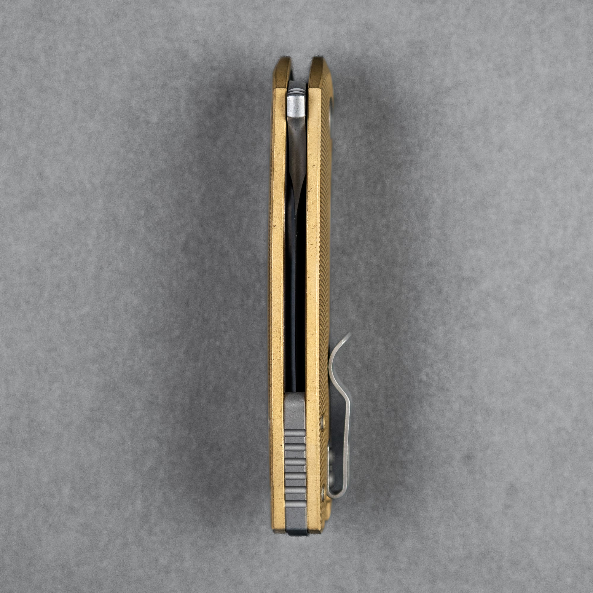 URBAN Becerro - Darkwashed Magnacut & Stonewashed Brass w/ Micro Milling