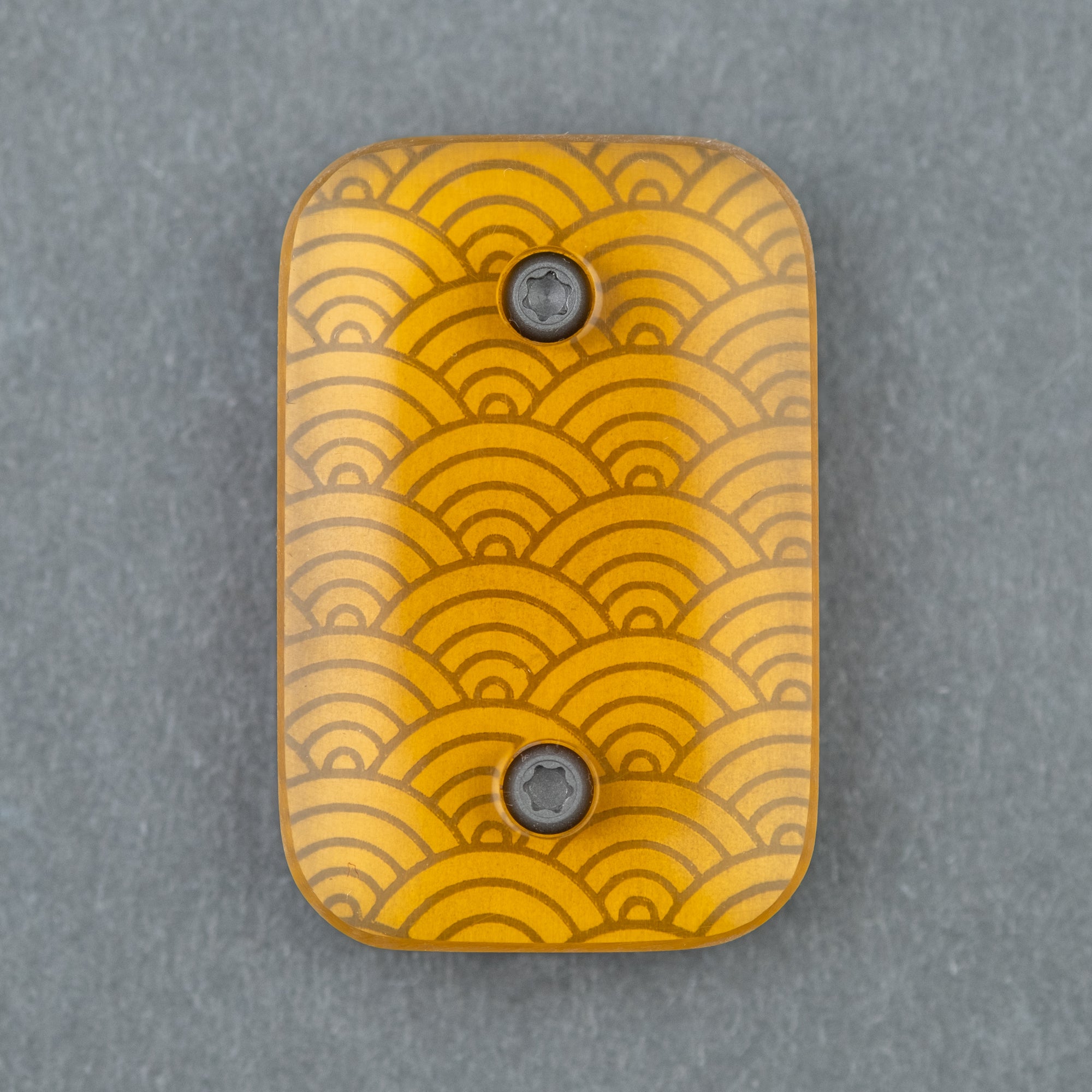 Ben Krein Worry Stone - Ultem Seigaiha Fusion (Custom)