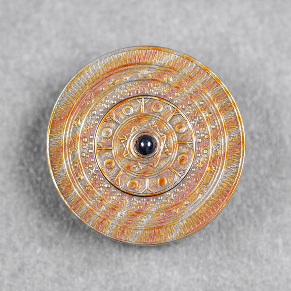 Astronomer Double Spinning Coin - Mokume - URBAN EDC®