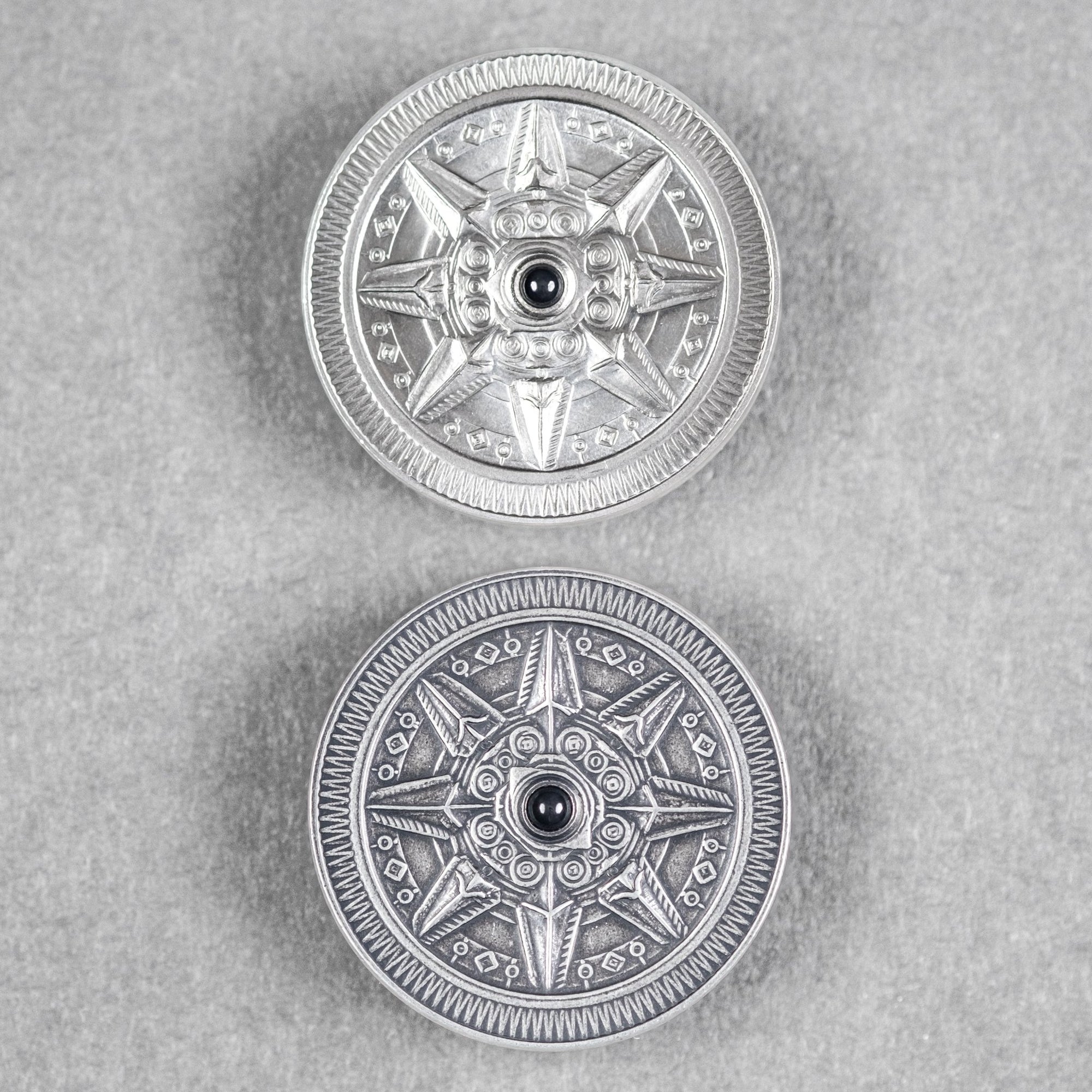Astronomer Double Spinning Coin - Silver - URBAN EDC®