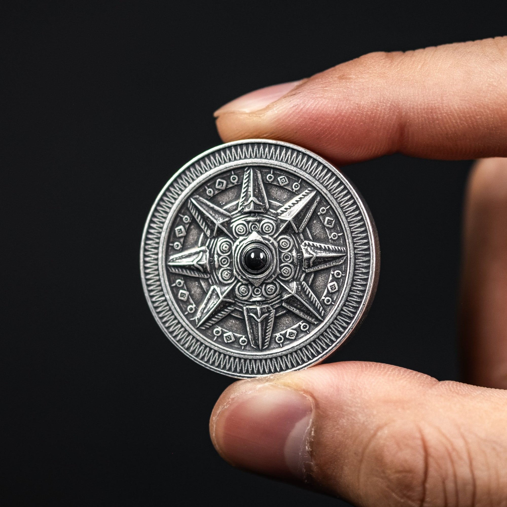 Astronomer Double Spinning Coin - Silver - URBAN EDC®
