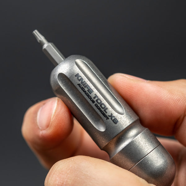 Audacious Concept Knife Tool XS - Titanium - URBAN EDC®