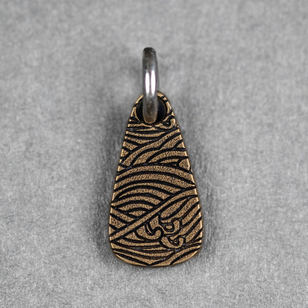 Ben Krein x URBAN Pendant - Aged Brass w/ Seigaiha - URBAN EDC®