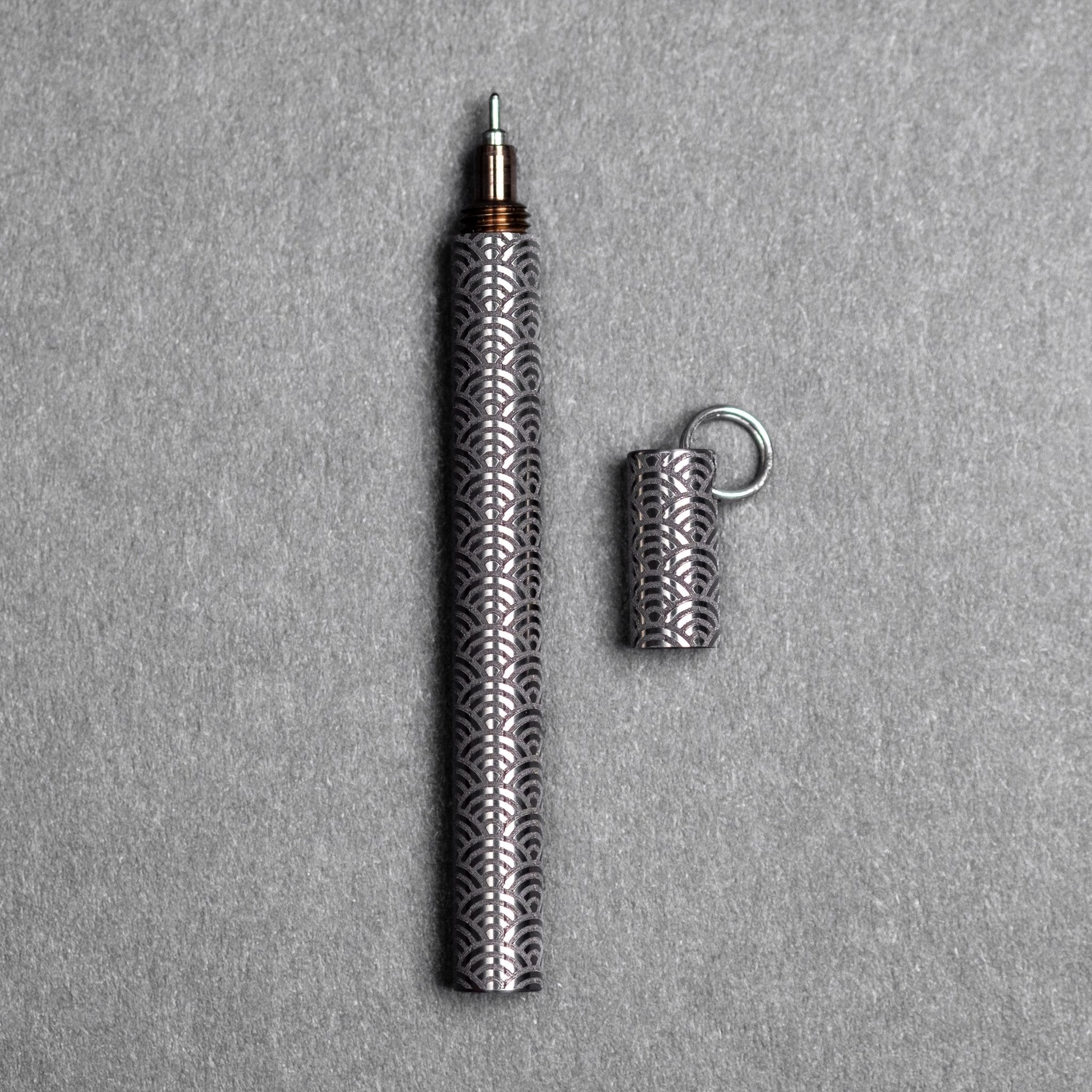Blank Forces x URBAN CHROMA Titanium EDC Ink Keychain Pen - Bronze
