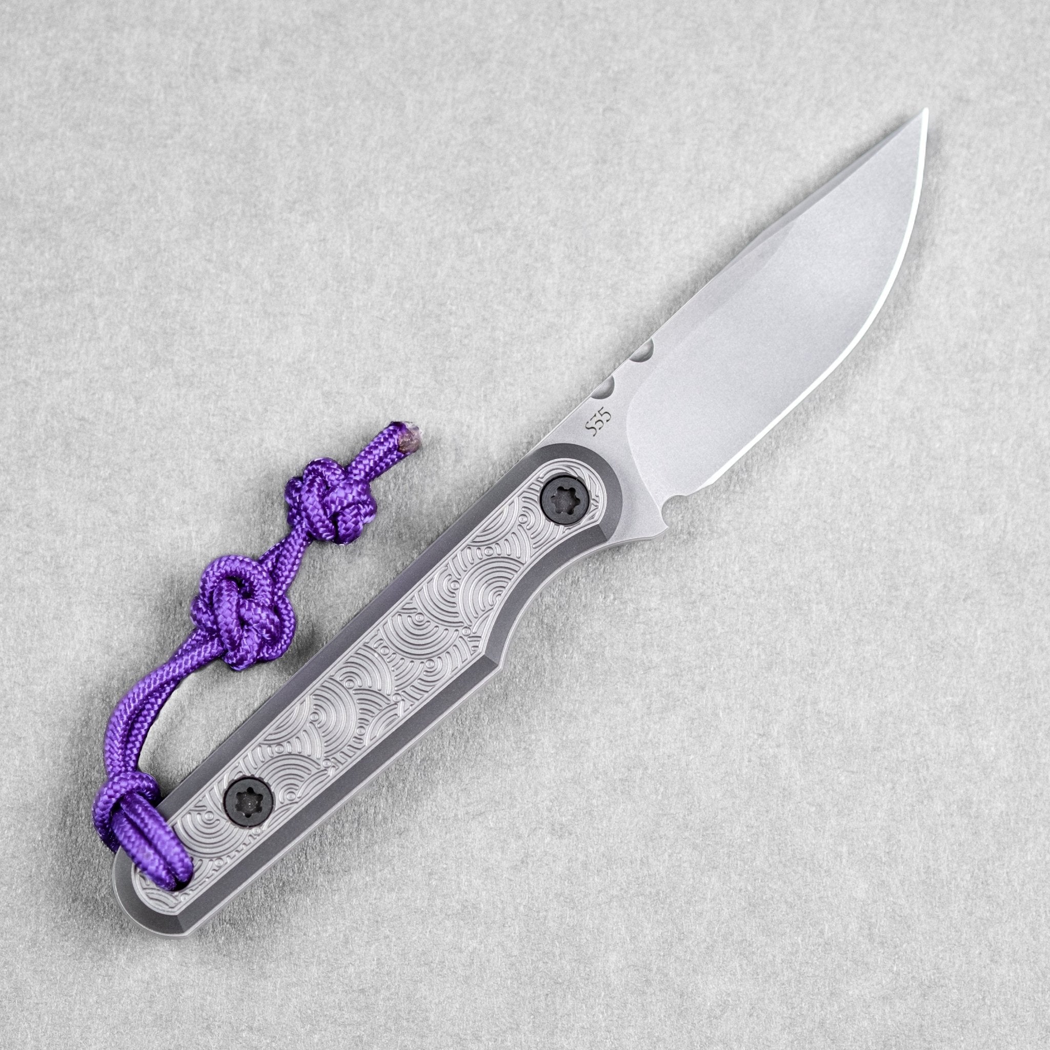 Carry Dev x URBAN One Fixie - S35VN w/ Glass Blasted & Stonewashed