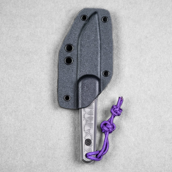 Carry Dev x URBAN One Fixie - S35VN w/ Glass Blasted & Stonewashed Titanium Chaos Seigaiha™ (Custom) - URBAN EDC®