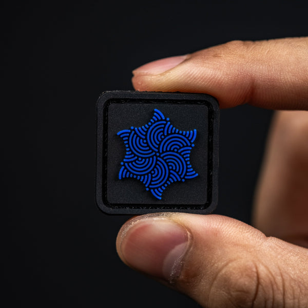 Chaos Seigaiha™ Blue Starfish RE Patch - URBAN EDC®