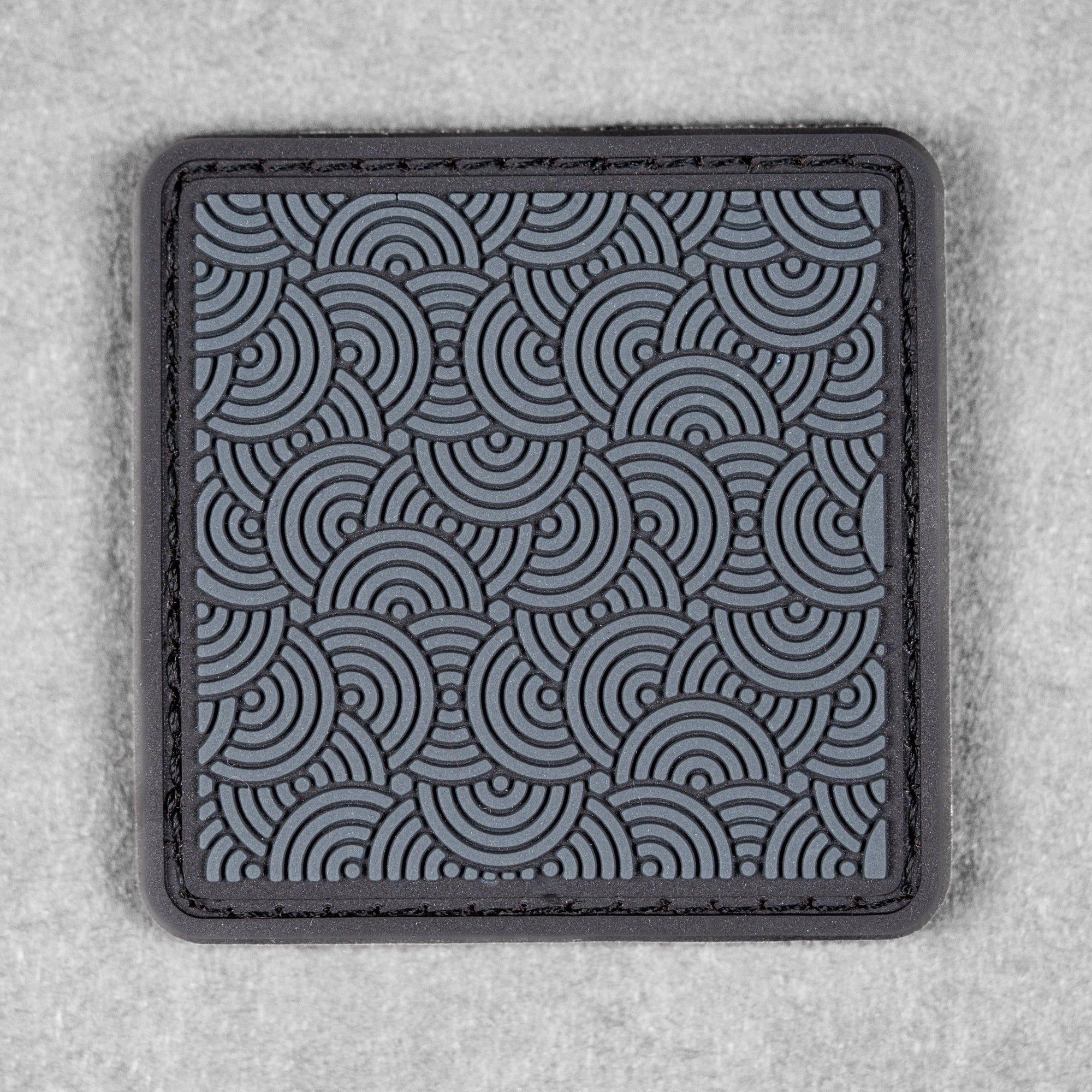 Chaos Seigaiha™ Greyscale RE Patch - 2x2 - URBAN EDC®