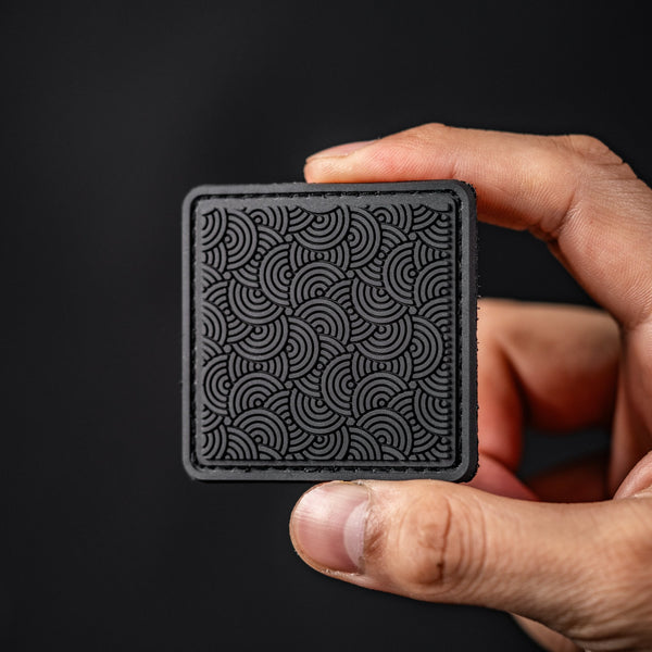 Chaos Seigaiha™ RE Patch - Blackout - 2x2 - URBAN EDC®