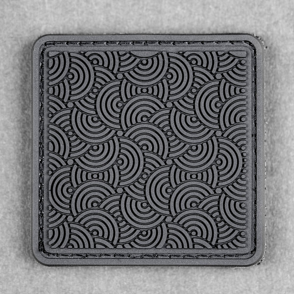Chaos Seigaiha™ RE Patch - Blackout - 2x2 - URBAN EDC®
