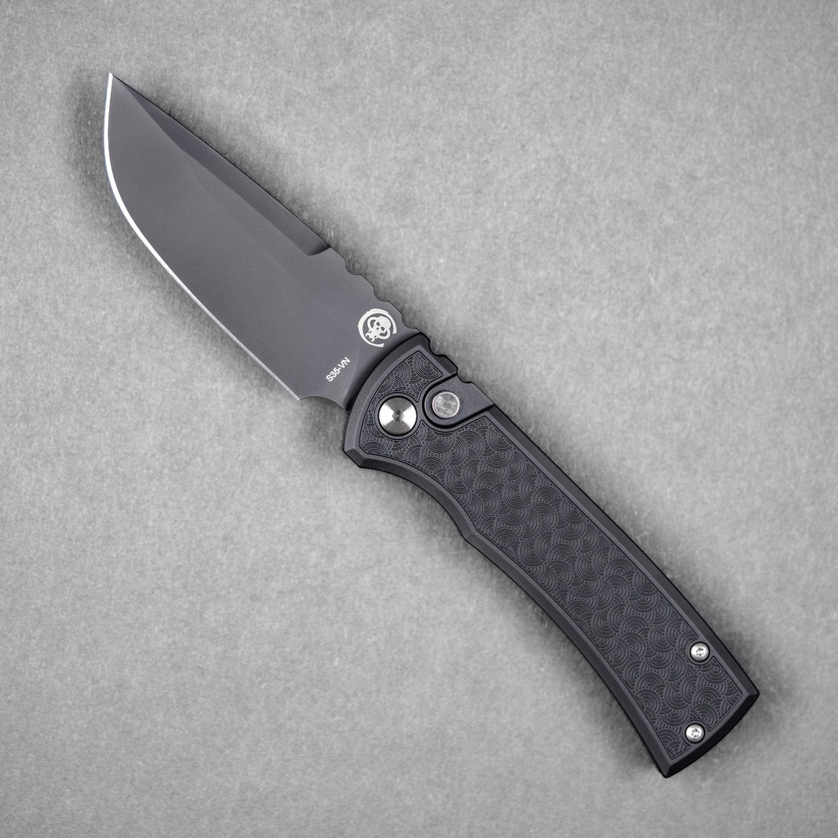 Chaves x Pro-Tech x URBAN Redencion 229 - Black DLC S35VN & Black Alum ...