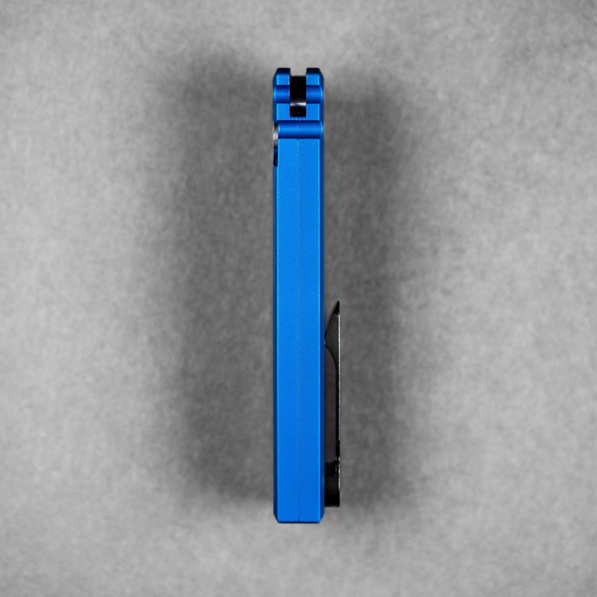 Chaves x Pro - Tech x URBAN Redencion 229 - Black DLC S35VN & Blue Aluminum w/ Chaos Seigaiha™ - URBAN EDC®