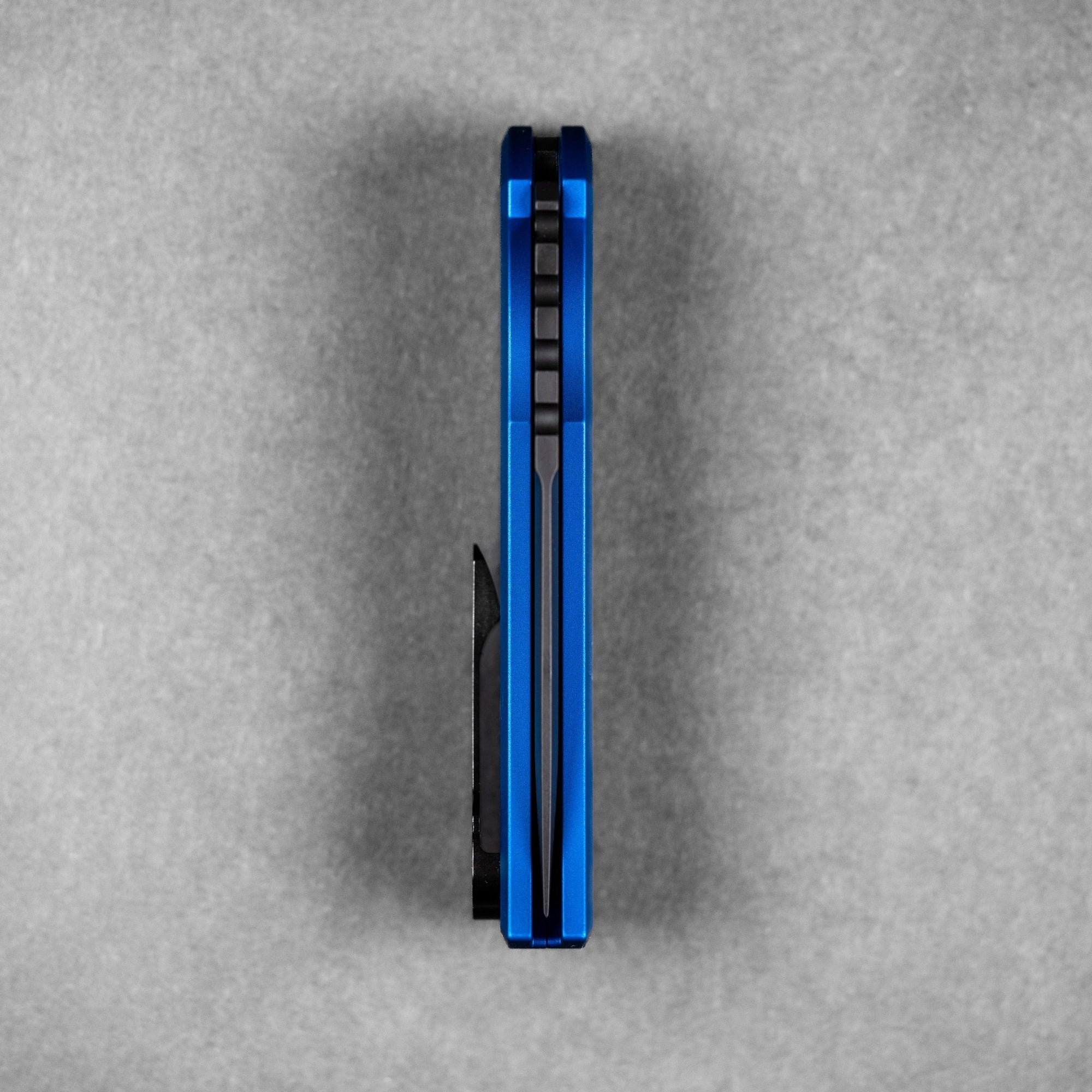 Chaves x Pro - Tech x URBAN Redencion 229 - Black DLC S35VN & Blue Aluminum w/ Chaos Seigaiha™ - URBAN EDC®
