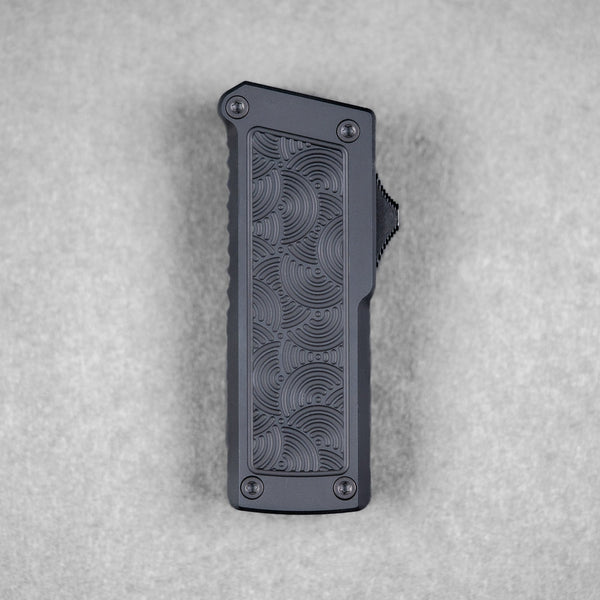 Chaves x URBAN CHUB OTF w/ Aluminum Chaos Seigaiha™ - Black - URBAN EDC®