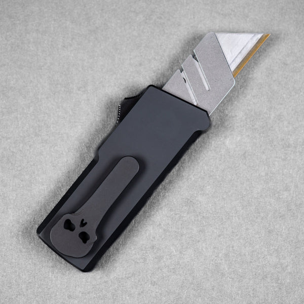 Chaves x URBAN CHUB OTF w/ Aluminum Chaos Seigaiha™ - Black - URBAN EDC®