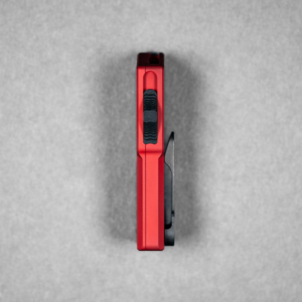 Chaves x URBAN CHUB OTF w/ Aluminum Chaos Seigaiha™ - Red - URBAN EDC®