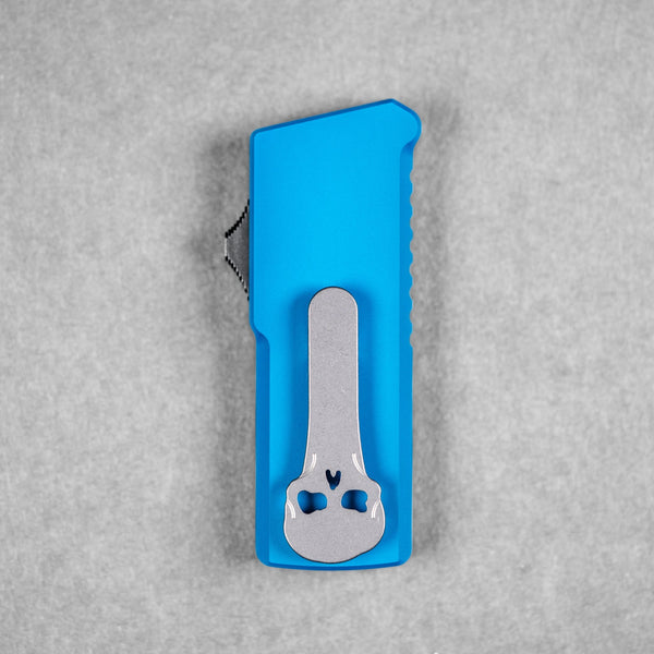 Chaves x URBAN CHUB OTF w/ Aluminum Chaos Seigaiha™ - Royal Blue - URBAN EDC®