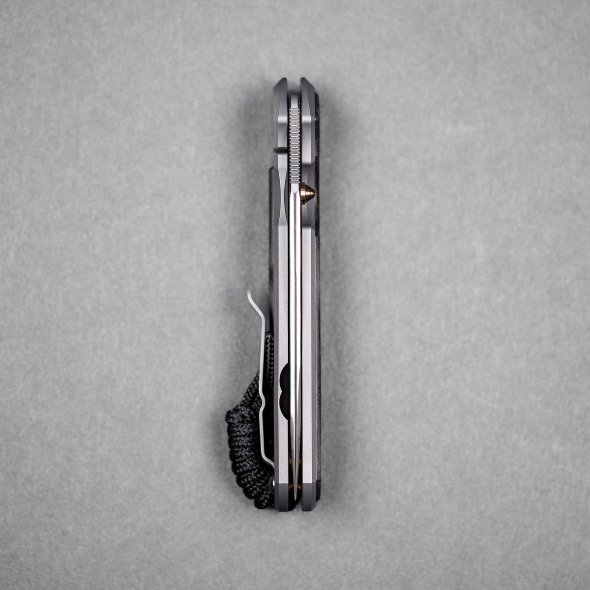 Chris Reeve Large Sebenza 31 - Drop Point Magnacut & Glass Blasted Titanium w/ Bog Oak Inlay - URBAN EDC®
