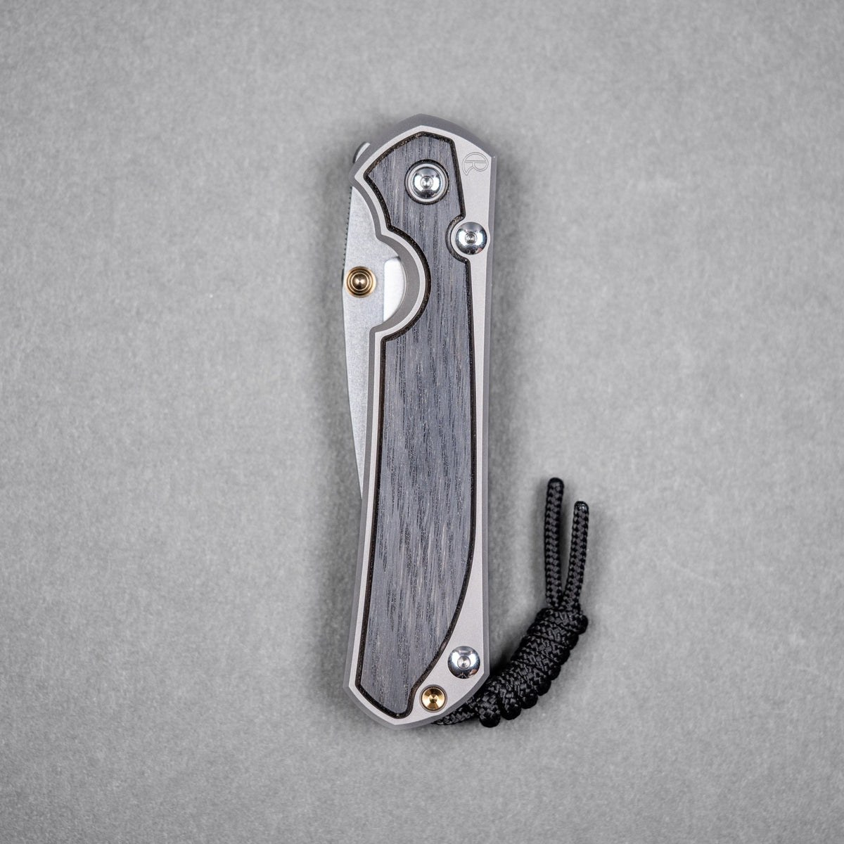Chris Reeve Large Sebenza 31 - Drop Point Magnacut & Glass Blasted Titanium w/ Bog Oak Inlay - URBAN EDC®