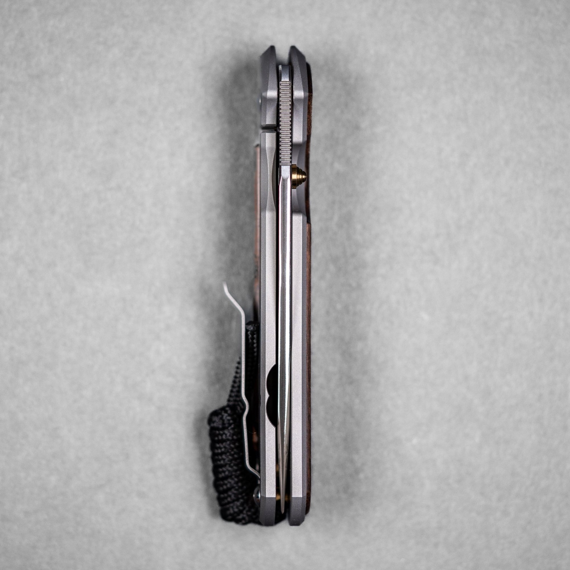 Chris Reeve Large Sebenza 31 Drop Point - Magnacut & Glass Blasted Titanium w/ Macassar Ebony Inlay - URBAN EDC®