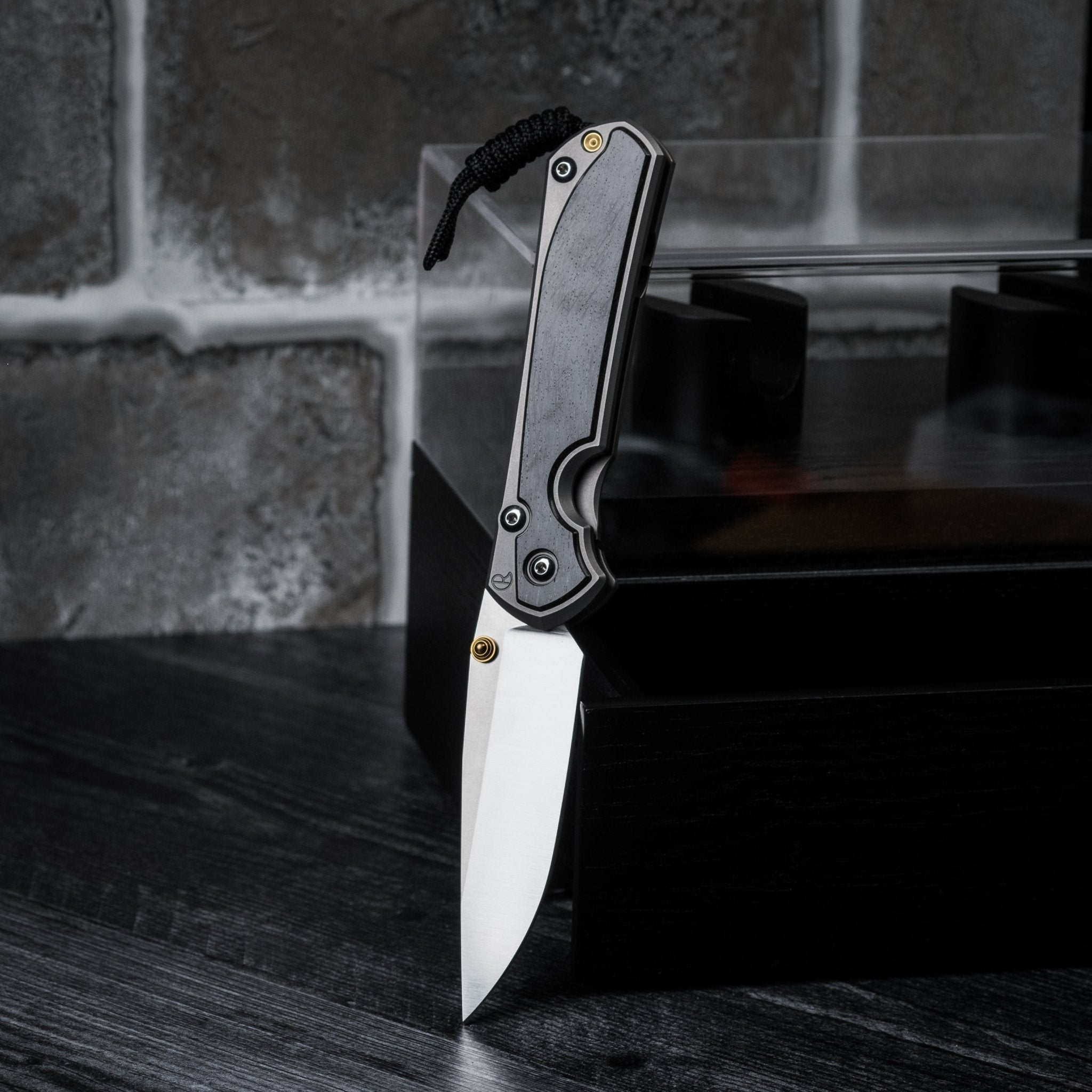 Chris Reeve Large Sebenza 31 - Polished Drop Point w/ Bog Oak