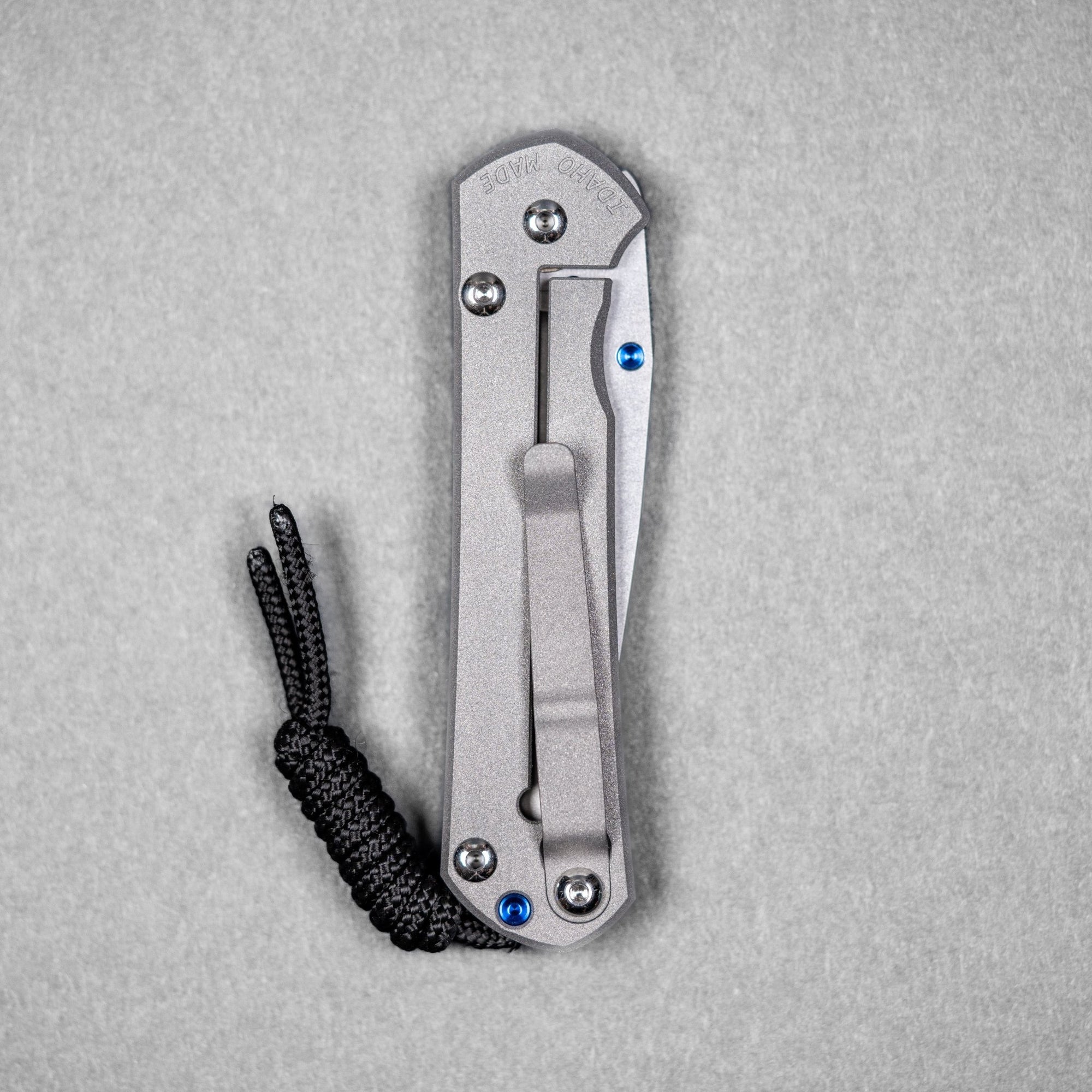 Chris Reeve Small Sebenza 31 - Drop Point Magnacut & Sandblasted Titanium - URBAN EDC®