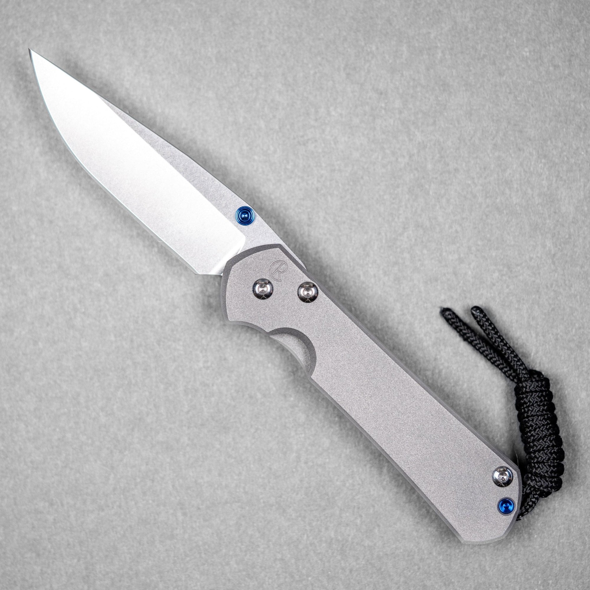 Chris Reeve Small Sebenza 31 - Drop Point Magnacut & Sandblasted Titanium - URBAN EDC®
