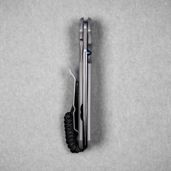Chris Reeve Small Sebenza 31 - Drop Point Magnacut & Sandblasted Titanium - URBAN EDC®