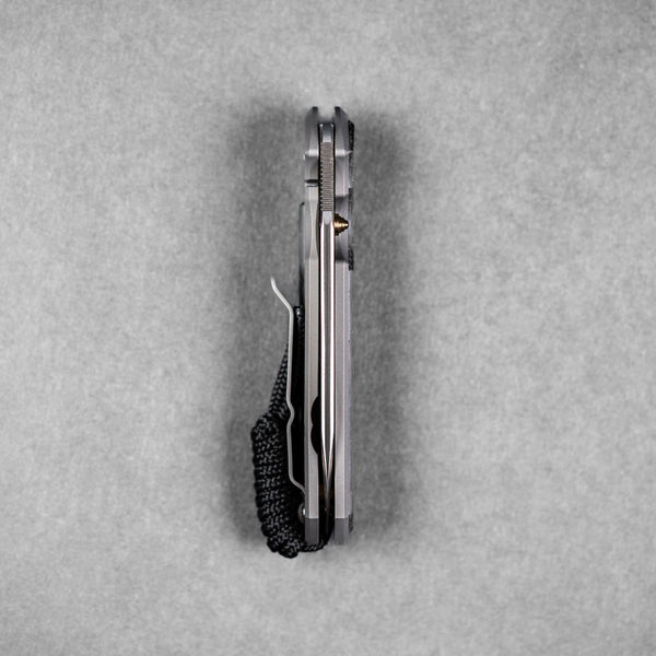 Chris Reeve Small Sebenza 31 - Insingo Magnacut & Glass Blasted Titanium w/ Bog Oak - URBAN EDC®