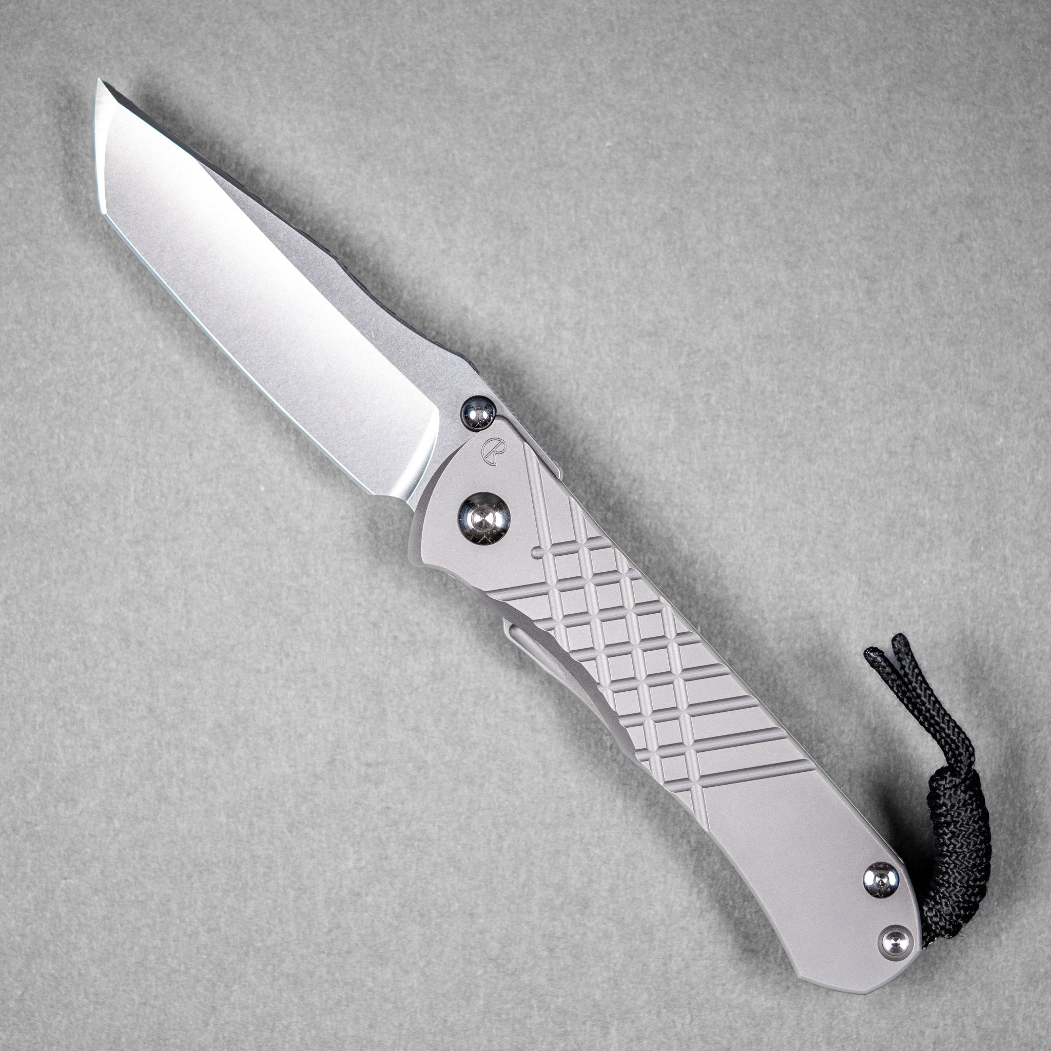 Chris Reeve Umnumzaan - Tanto Magnacut & Glass Blasted Titanium