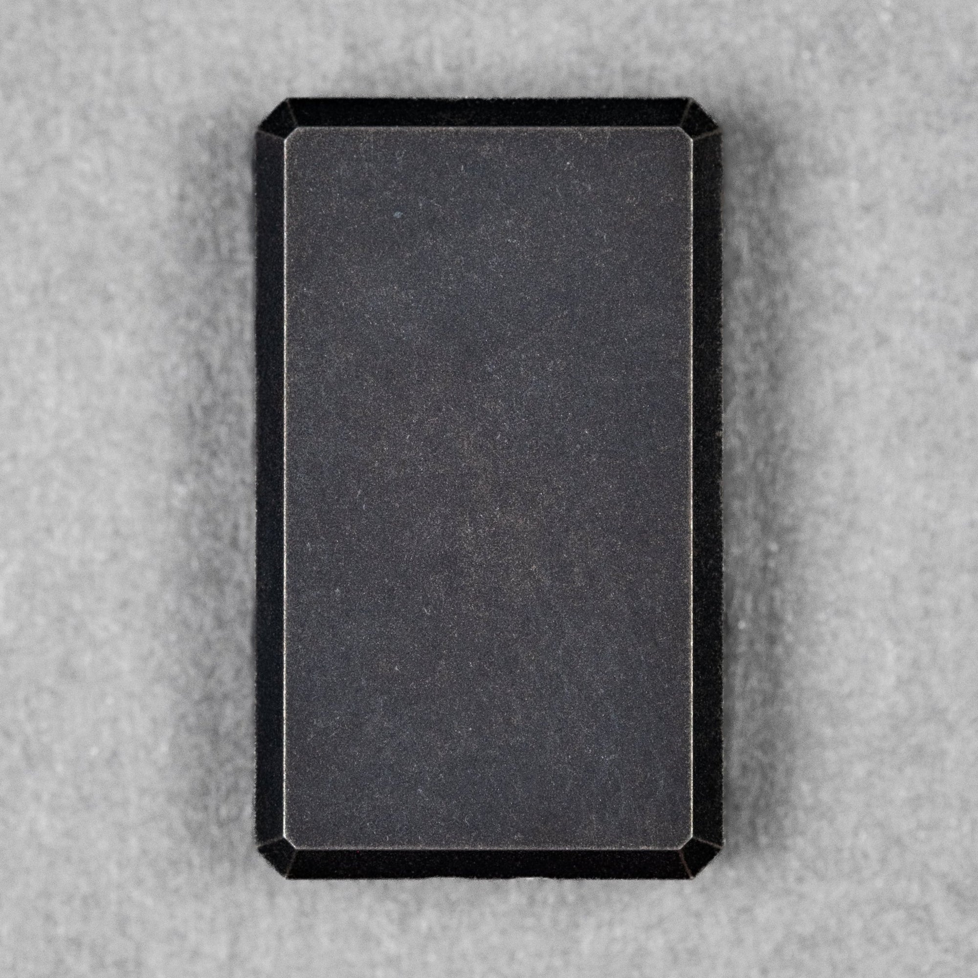 CrowGear x URBAN Don't Worry Stone Slim - Black Micarta & Dusk Titanium w/ Chaos Seigaiha™ - URBAN EDC®