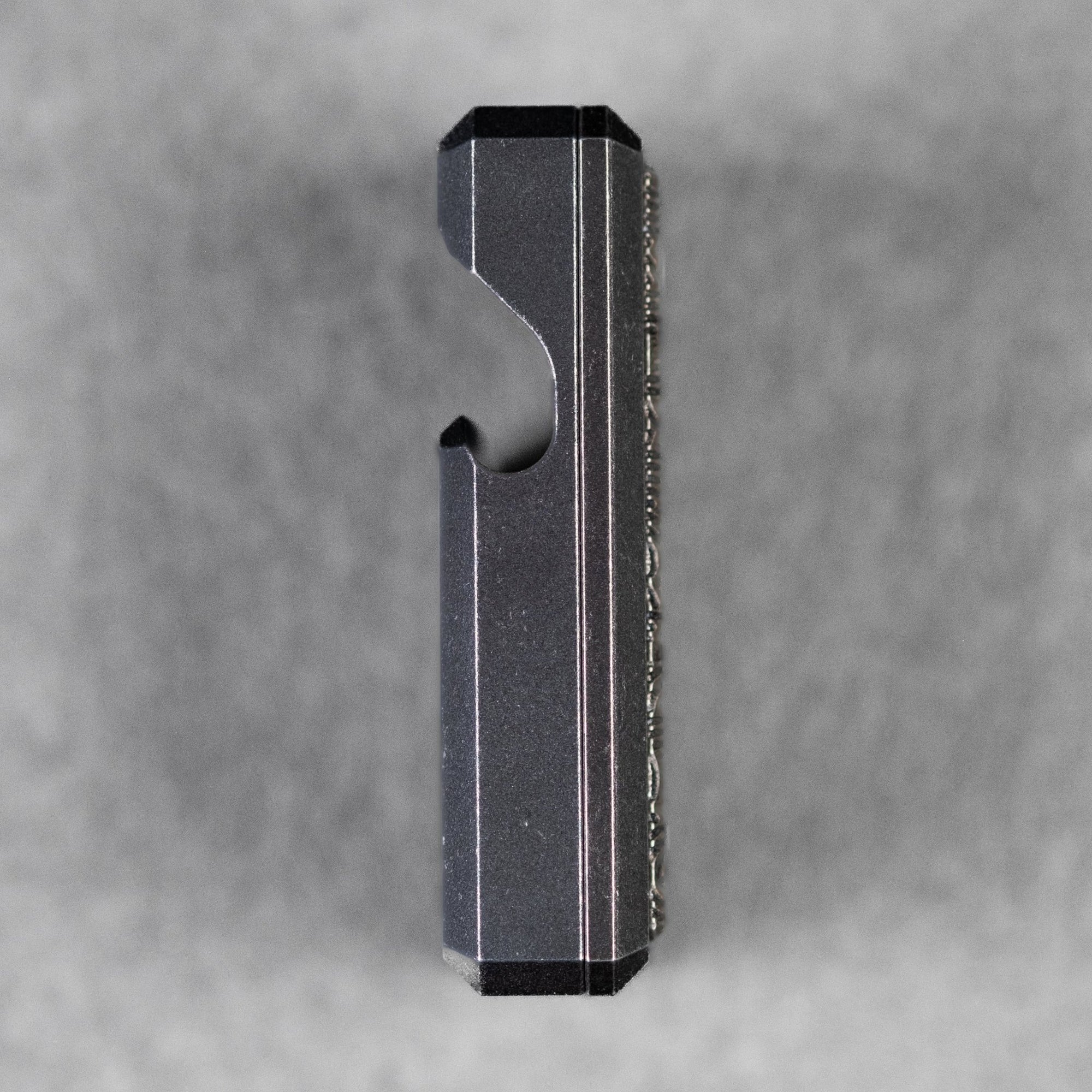 CrowGear x URBAN Don't Worry Stone Slim - Dusk Titanium w/ Chaos Seigaiha™ - URBAN EDC®