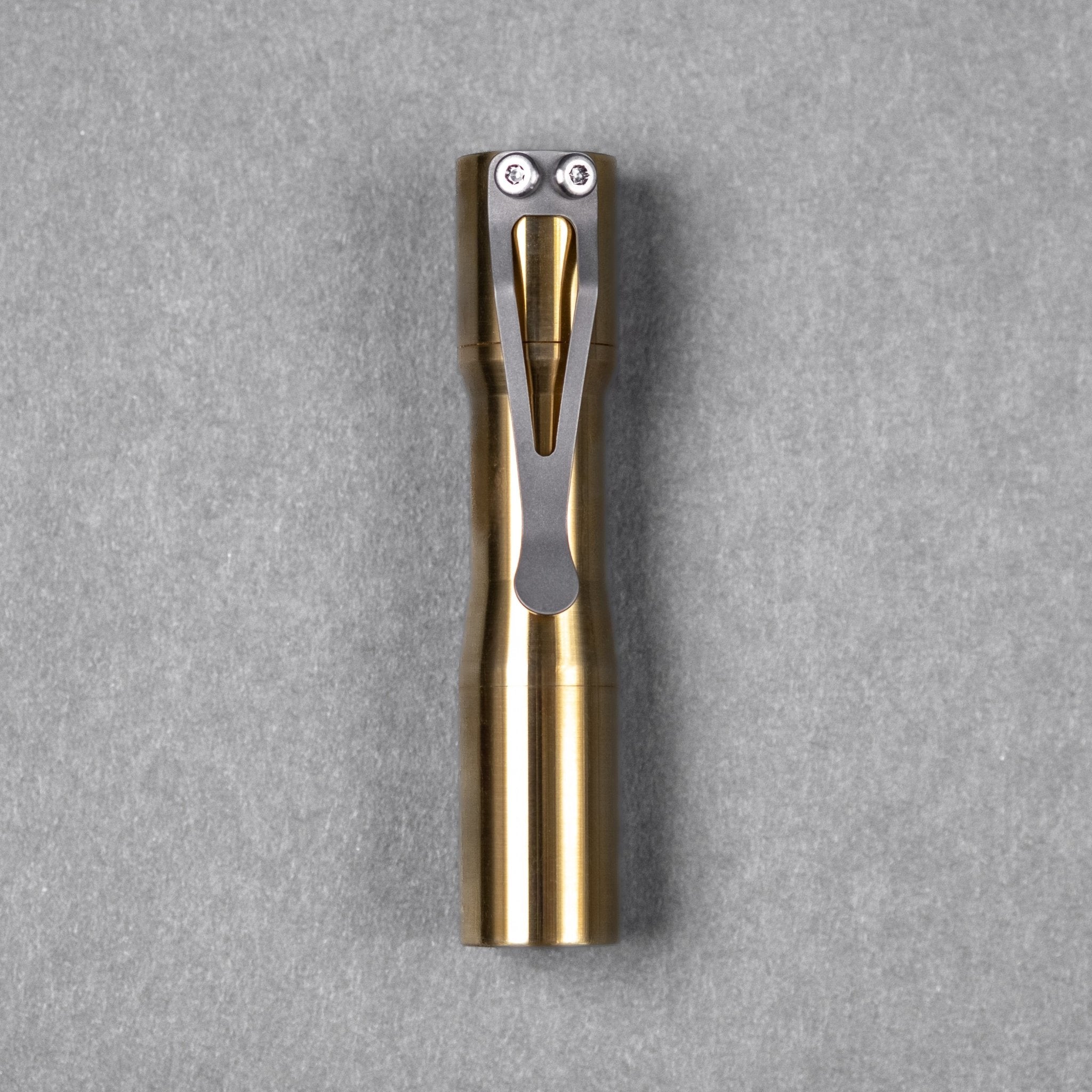 CWF Mini Arc Flashlight - Machined Brass (Custom) – URBAN EDC®
