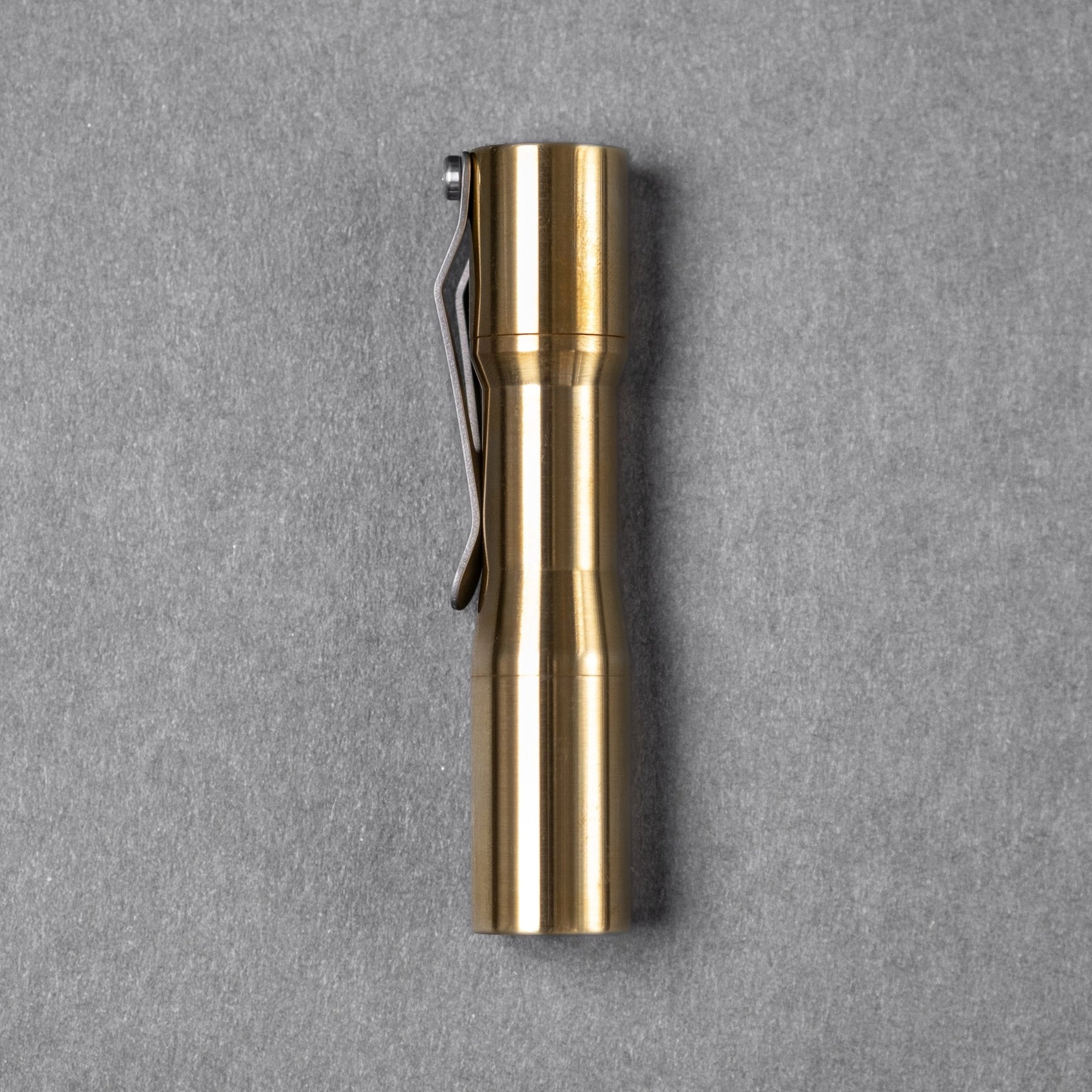 CWF Mini Arc Flashlight - Machined Brass (Custom) – URBAN EDC®