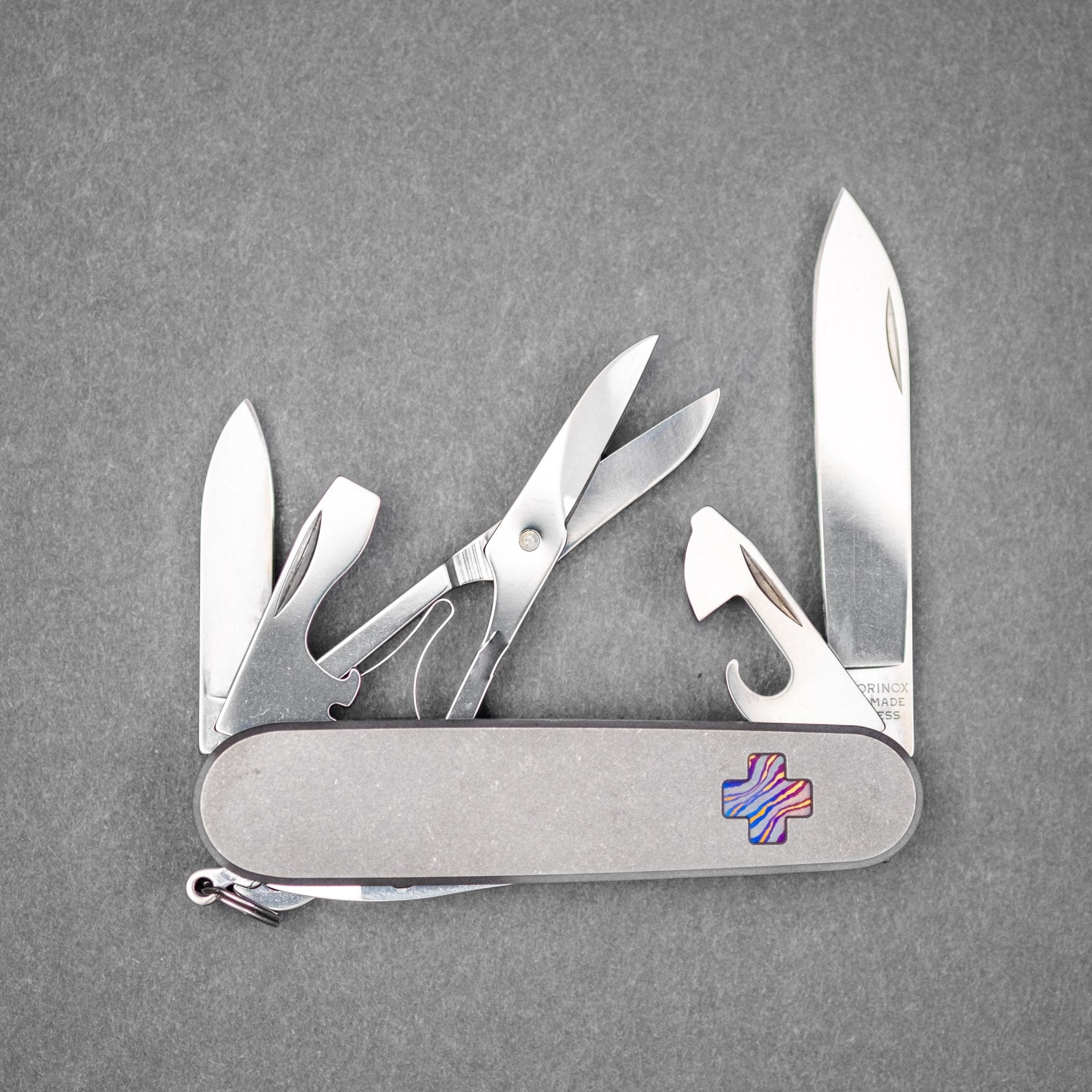 Daily Customs Super Tinker - Titanium w/ Zitanium Insert – URBAN EDC®