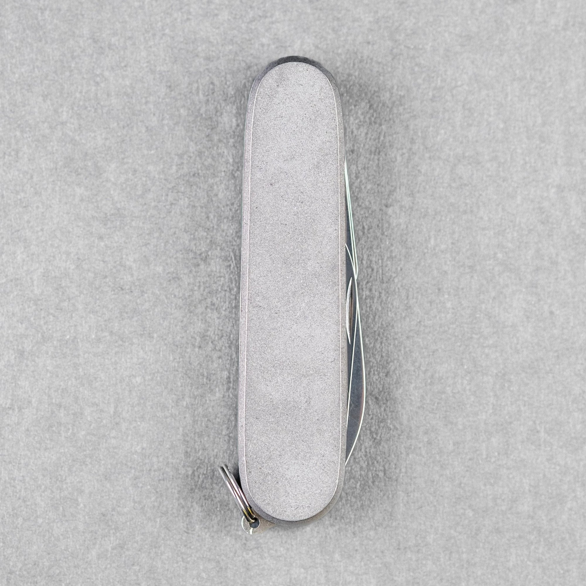 Daily Customs x URBAN Recruit SAK - Seigaiha Titanium w/ Black Micarta Inlay - URBAN EDC®