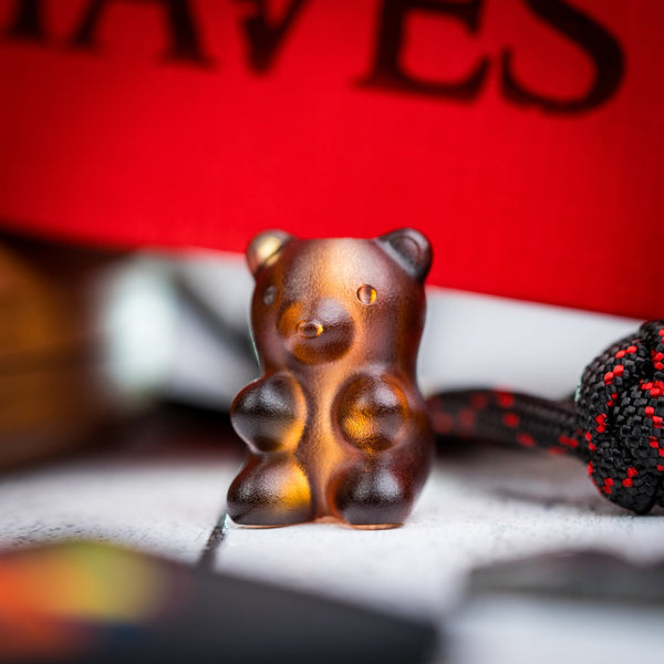 Drop Date (01/14): Gummy Bear Lanyard Bead - Black Cola - URBAN EDC®