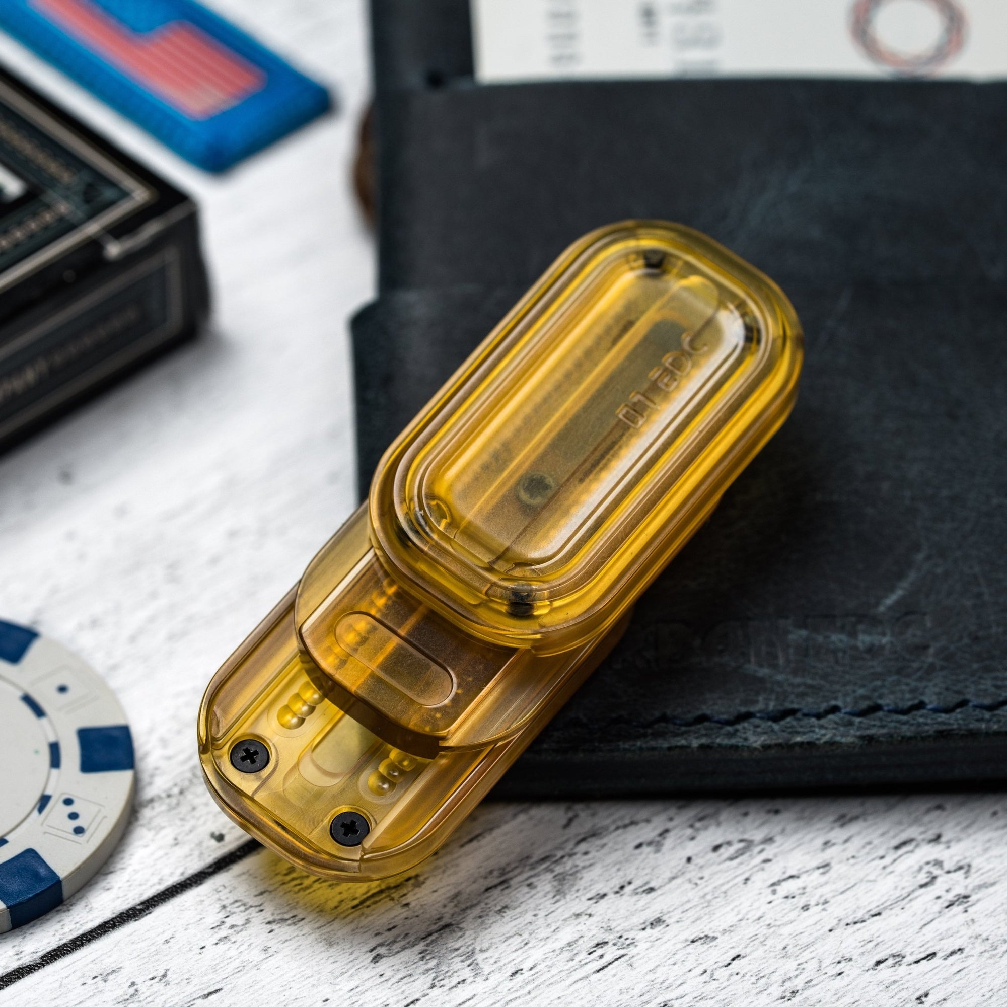 Drop Date (02/04): Zero One EDC Slider Shell No. 7 - Ultem - URBAN EDC®