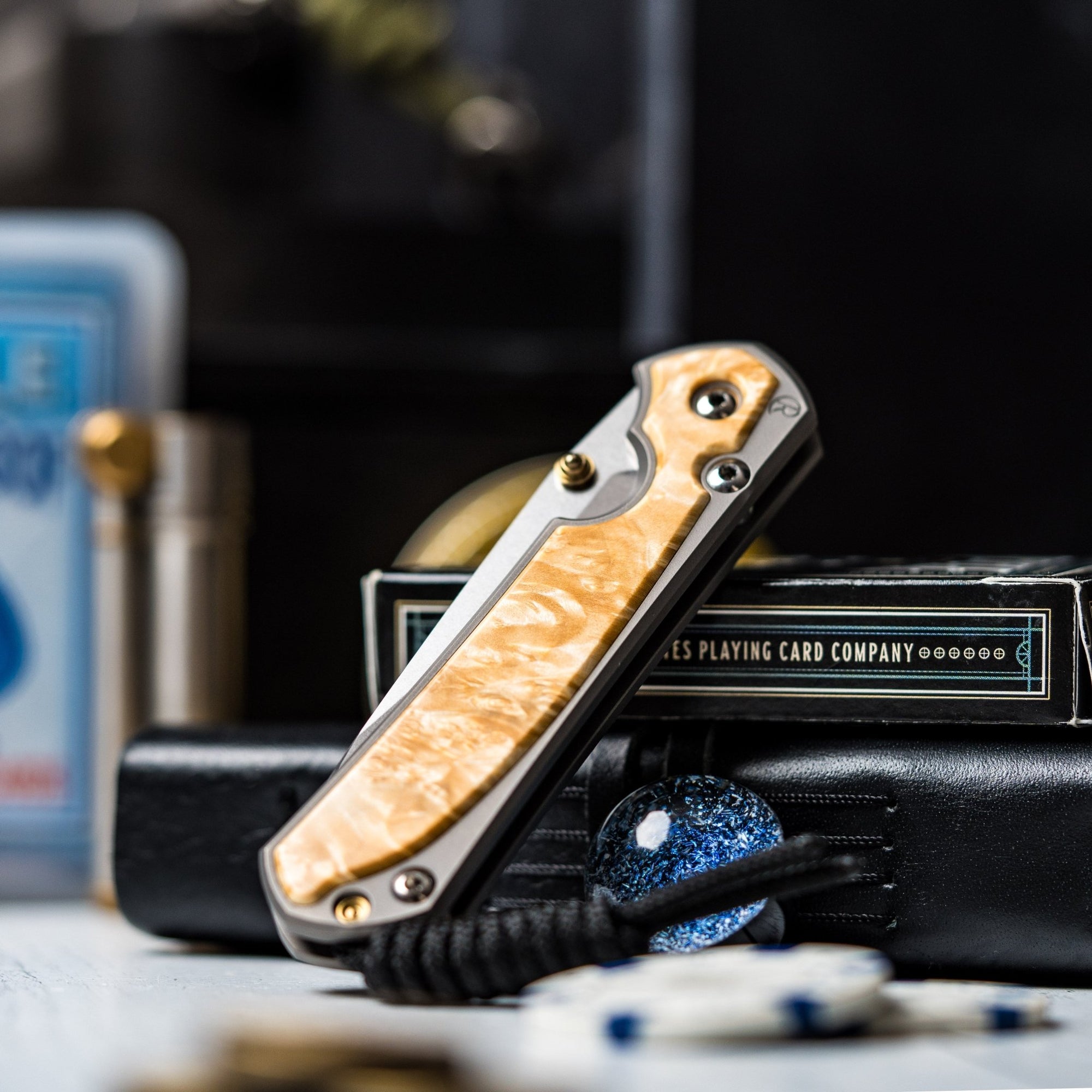 Drop Date (02/11): Chris Reeve Small Sebenza 31 - Insingo Magnacut & Glass Blasted Titanium w/ Box Elder - URBAN EDC®