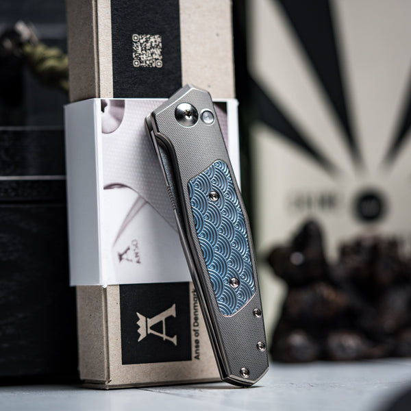 Drop Date (03/04): Anso x URBAN TOKO - Distressed Blue Seigaiha - URBAN EDC®